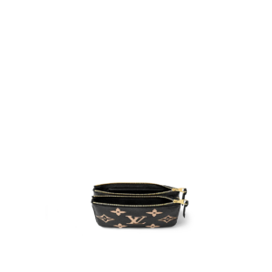 Tui Louis Vuitton Pochette Double Zip On Strap 'Black Beige' M80787