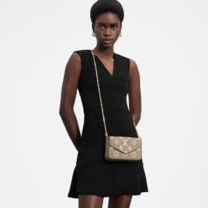 Tui Louis Vuitton Pochette Felicie 'Tourterelle Grey' M69977