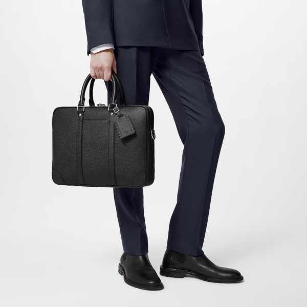 Túi Louis Vuitton Porte-Documents Voyage Attaché Case 'Black' M30925 - Hình ảnh 4