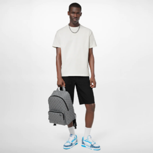 Balo Louis Vuitton Racer Backpack 'Anthracite Grey' M46105