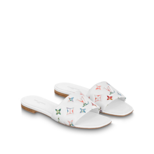 Alternative view of Giày Louis Vuitton Revival Flat Mules 'White' 1AAOR5