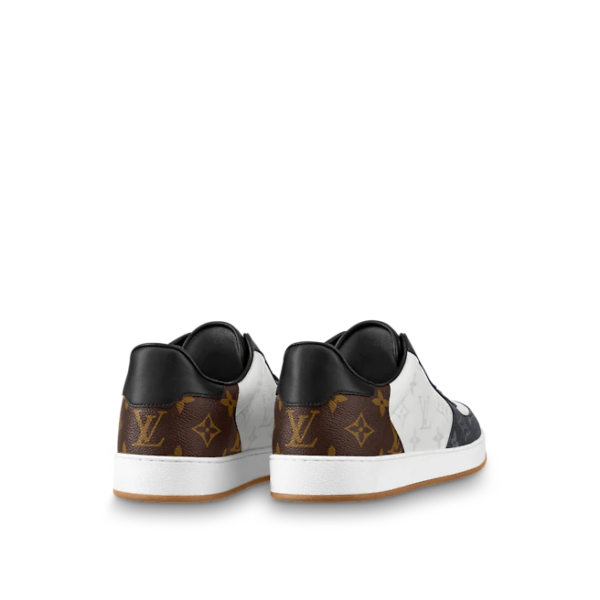 Giày Louis Vuitton Rivoli Trainer "White Black Brown" 1A8WG8 - Hình ảnh 5