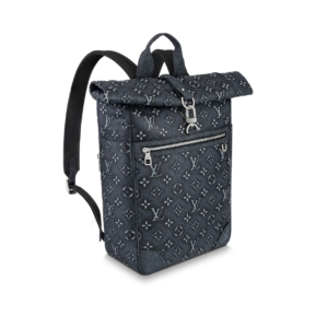 Balo Louis Vuitton Roll Top Backpack 'Charcoal' M21359