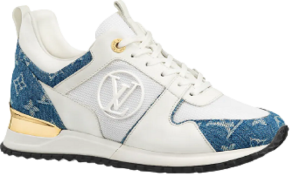 Giày Louis Vuitton Run Away Trainer 'Denim Blue' 1A4WP4