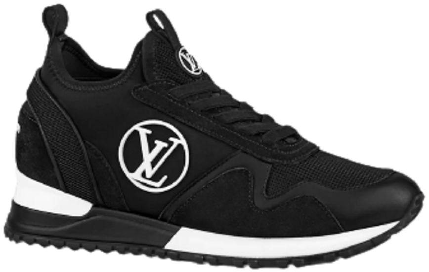 Giày Louis Vuitton Run Away Trainers Black 1a9er1 8834