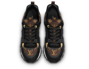 Alternative view of Giày Louis Vuitton Run Away Trainers 'Black' 1AAP3D