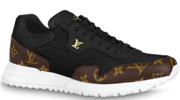 Giày Louis Vuitton Run Away Trainers "Black" 1A80PT