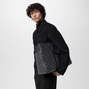 Louis Vuitton Sac Plat 24H M46451 Black - High quality replica purses