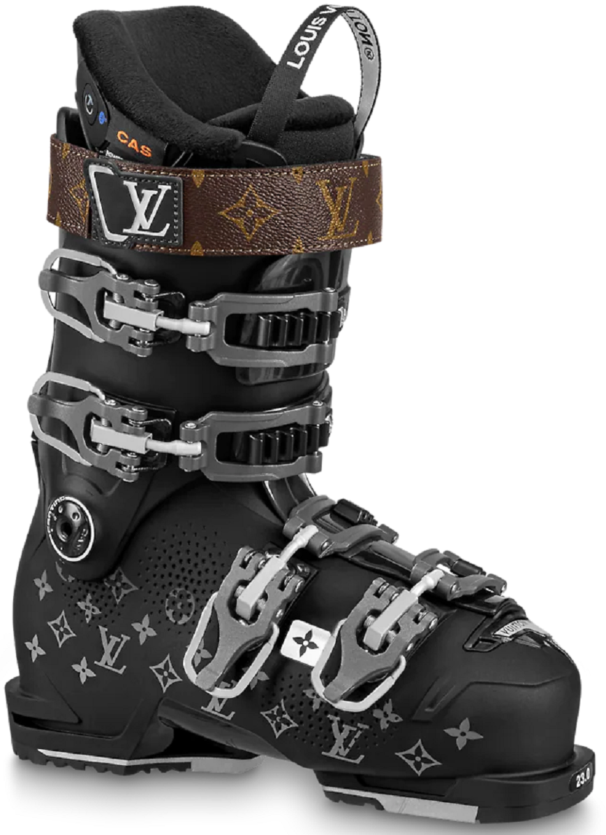 Giày Louis Vuitton Slalom Ski Boots 'Black' 1A9QL9 - Authentic-Shoes