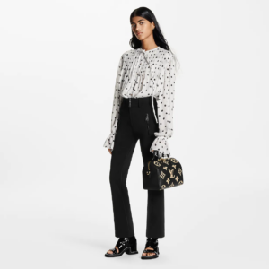 Tui Louis Vuitton Speedy Bandouliere 25 Bag 'Black Beige' M58947