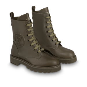 Alternative view of Giày Louis Vuitton Territory Flat Rangers 'Khaki Green' 1A94RG