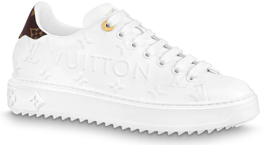 Louis Vuitton Womens Time Out Sneakers Authentic