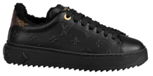 Giày Louis Vuitton Time Out Trainers 'Black' 1AAE04