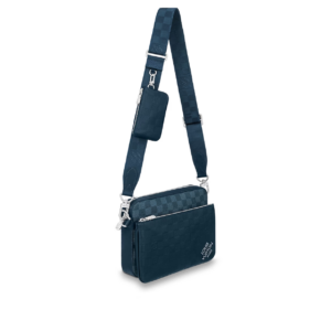 Tui Louis Vuitton Trio Messenger Bag 'Blue Sapphire' N40438