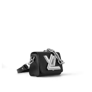 Tui Louis Vuitton Twist Lock XL Bag 'Black' M22296