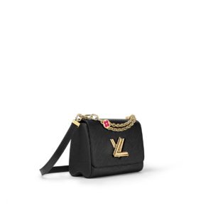 Tui Louis Vuitton Twist MM Bag 'Black' M21606