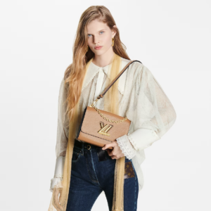 Tui Louis Vuitton Twist MM Bag 'Camel Light Brown' M21120