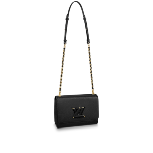 Tui Louis Vuitton Twist MM Bag 'Black' M21117