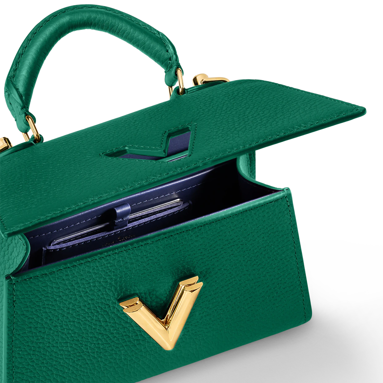 Clutch Louis Vuitton taiga green vintages like new  106992749