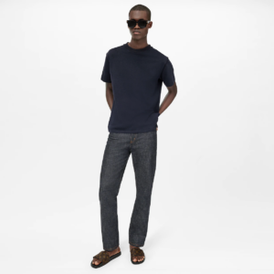 Alternative view of Dép Louis Vuitton Waterfront Mules 'Macassar' 1A3PSJ