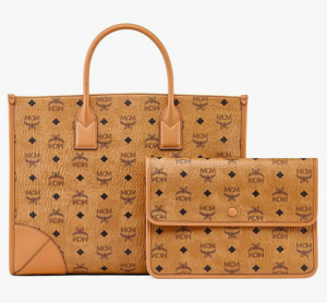 Alternative view of Túi MCM München Tote in Visetos MWTCSBO02CO001