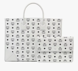 Alternative view of Túi MCM München Tote in Visetos MWTCSBO01WT001