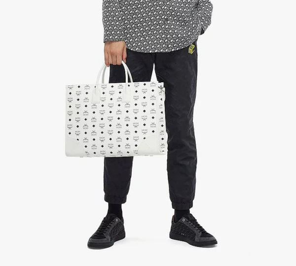 Túi MCM München Tote in Visetos MWTCSBO01WT001 - Hình ảnh 6