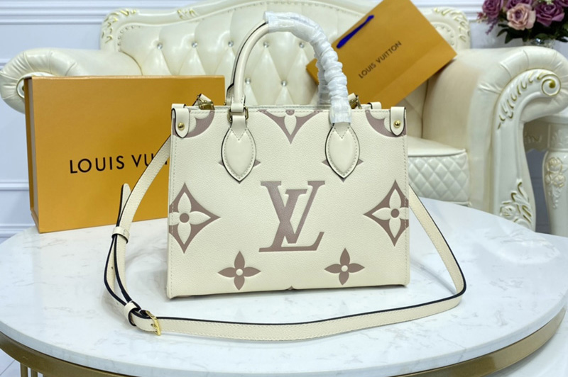 Louis Vuitton Onthego PM Bag M45654 Crossbody Hand Shoulder Purse