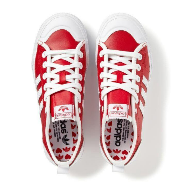 Giày Adidas Wmns Nizza RF Platform 'Heart Embossed Scarlet' FZ1841 - Hình ảnh 3