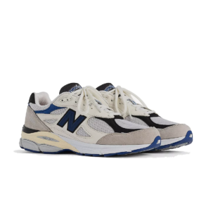 Giay New Balance In USA 990 V3 'White Blue' M990WB3