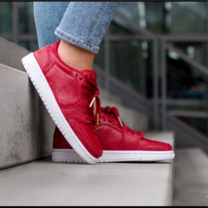 Alternative view of Giày Nike Wmns Air Jordan 1 Low NS 'Gym Red' AH7232-623