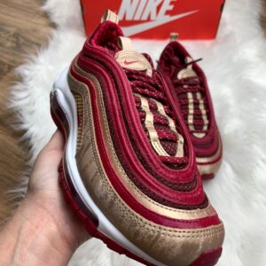 Alternative view of Giày Nike Air Max 97 QS GS 'Noble Red' BQ4429-600