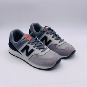 Alternative view of Giày New Balance 574 'Grey Black' ML574JHV