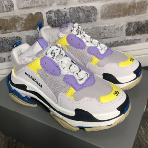 Alternative view of Giày Balenciaga Triple S Purple Yellow 524039-W09OM-9465