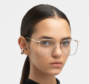 Alternative view of Kính Gentle Monster Reme 032 (Gold)