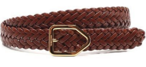Thắt lưng Tom Ford Men's Brown Belt In Woven Garp Skin TB261T-ICL032-U7027
