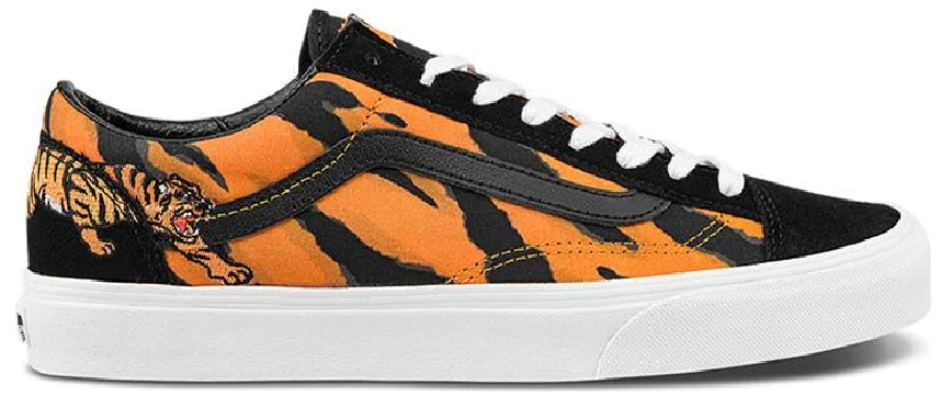 Giày Vans Style 36 Low-Top 'Black Orange' Vn0A3Dz3Ora