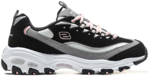 Giày Skechers D'lites 1.0 'Black Grey' 13143-BKGY