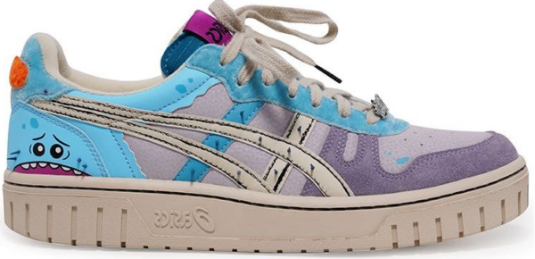 Giày Rick and Morty x Asics Court-MZ 'Blue Purple' 1203A197-250