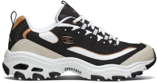 Giày Skechers D'Lites 1.0 'Black Gold' 666114-BKGD