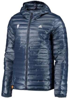Ao Adidas Manchester United Varilite Hooded Down Jacket 'Legend Ink' 13338709