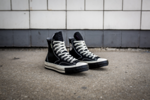 Alternative view of Giày Converse Cali Dewitt x Slam Jam x Chuck 70 Hiker Hi 'Black White' 160316C