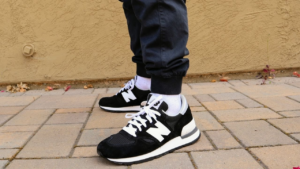 Alternative view of Giày New Balance 990 'Made in USA Black' M990BK1