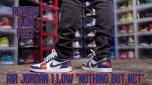 Alternative view of Giày Nike Air Jordan 1 Low SE 'Nothing But Net' CZ8659-100