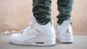 Giay Nike Air Jordan 4 Retro 'Pure Money' 308497-100