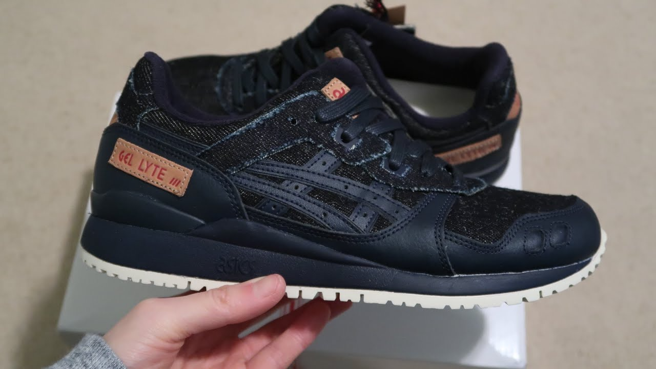 Asics Gel-Lyte III OG Black/Denim - 1201A049-001