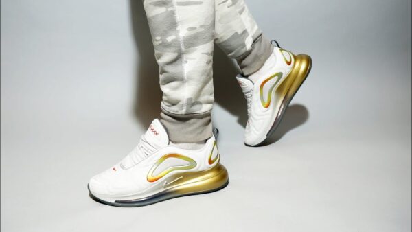 Giày Nike Air Max 720 Gradient 'White Team Orange' CI3870-100 - Hình ảnh 3