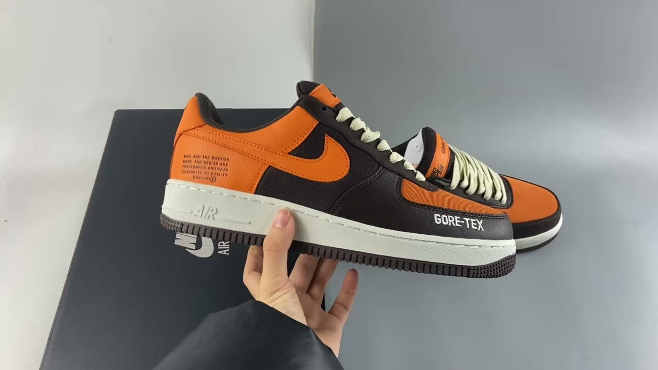 Nike Air Force 1 Low Gore-Tex Brown Orange