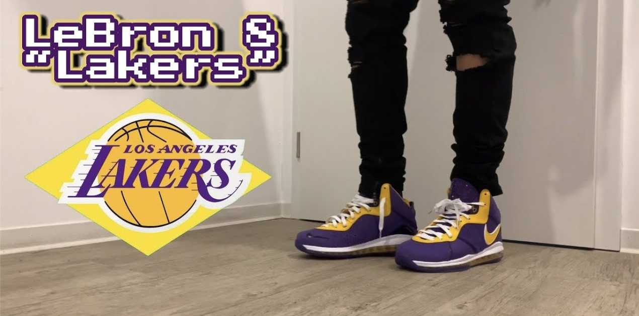 Nike LeBron 8 Lakers Men's - DC8380-500 - US