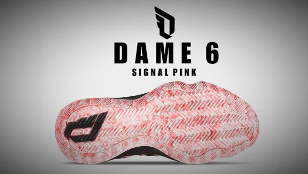 Giày Adidas Dame 6 “Signal Pink” FV8624 - Hình ảnh 3